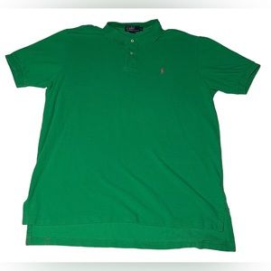 Polo by Ralph Lauren, Green Polo, size XL